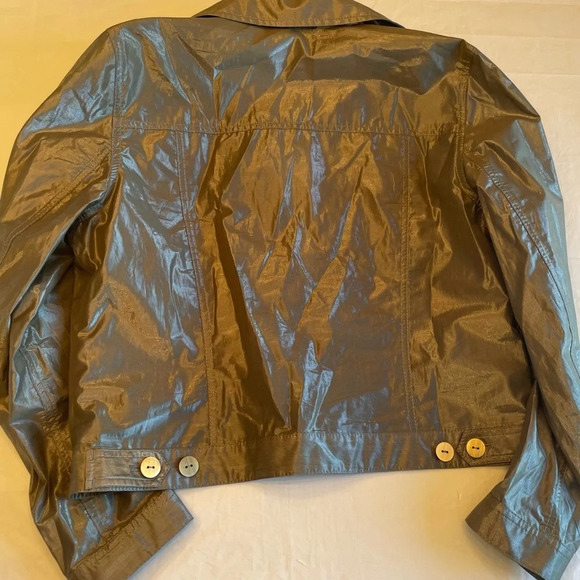 ✨90s  Style Bianca Nygard Women’s Dress Shirt, Size 12 ✨ - Picture 11 of 12